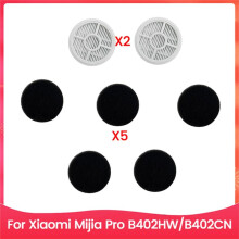 7-Teiliges Filter- und Schwammset für Mijia Pro B402HW B402CN Staubsaugerzubehör Zur Milbenentfernung