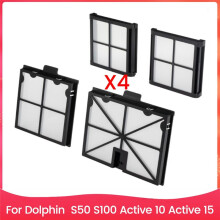 9991425-R4 Filtro para Limpiadores de Piscinas  Premier S50, S100, Active 10, Active 15, Repuesto de Filtro Ultrafino Robótico