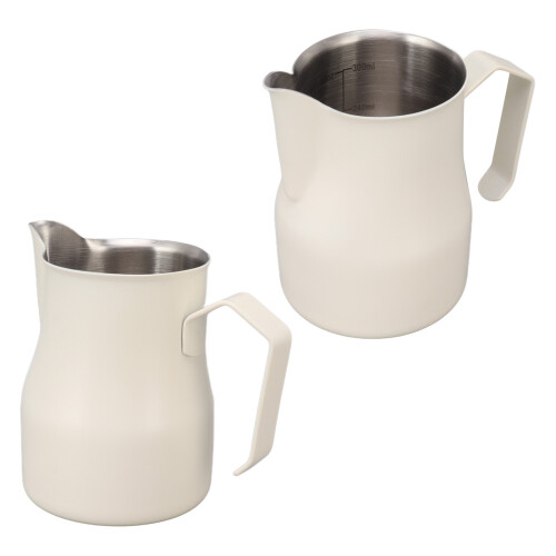 Kaffee-Latte-Krug 350 ml Edelstahl Ausguss