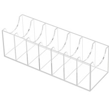 Acryl Riem Opbergdoos Transparante Opbergriem Stropdas Doos Meerdere Compartimenten in-Store Mall Display Plank