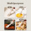 Adjustable Oil Brush Sauce Dispenser, Kitchen Cooking and Grilling Brush Kitchen Tools 4