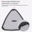 10PCS Triangle Microfiber Cloth Dust Mop Replacement  Pads Glass Cleaning Microfiber Sweeping Rags Floor 3