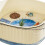 Small Turtle Aquarium Full View Multi Function Areas Water Turtle  Crabs Shrimp Terrarium Tank for Hermit Crabs A 5