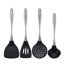 Ensemble D'Ustensiles de Cuisine Réutilisables, Ensemble de Gadgets de Cuisine en Verre Antiadhésif, Gadgets de Cuisine Essentiels pour la Maison