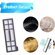 11PCS for  X10 Pro Omni Vacuum Cleaner Parts Roller Side Brush Filter Mop Pads Dust Bags Replacement Accessories