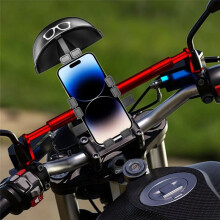Rainproof Mobile Phone Headgear Holder for Bicycle Motorcycle Headgear Originality Phone Bracket Sun Shade Holder