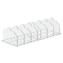 Purse Organizer for Closet, Adjustable Shelf Divider for Closet, Clear Bag Storage Organizer, for Bedroom Office