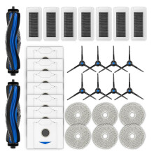 (30 Pack)N30 Omni Replacement Parts Compatible for DEEBOT N30 Omni/N30 Pro Omni Robotic Vacuum,Accessories Kit