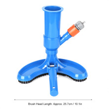 Pool Vacuum Brush Cleaning Kit with Quick Connector and Telescopic Handle