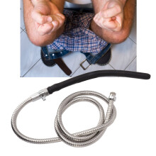Stainless Steel Shower Enema System with Silicone Attachments, G1/2 Thread