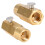 CGA320 Messing-CO2-Adapter-Set 360 g für CO2-Tank 8
