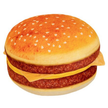 Simulation Hamburger Plush Pillow Cushion Children'S Bedroom School Classroom Sofa Sofa Decoration
