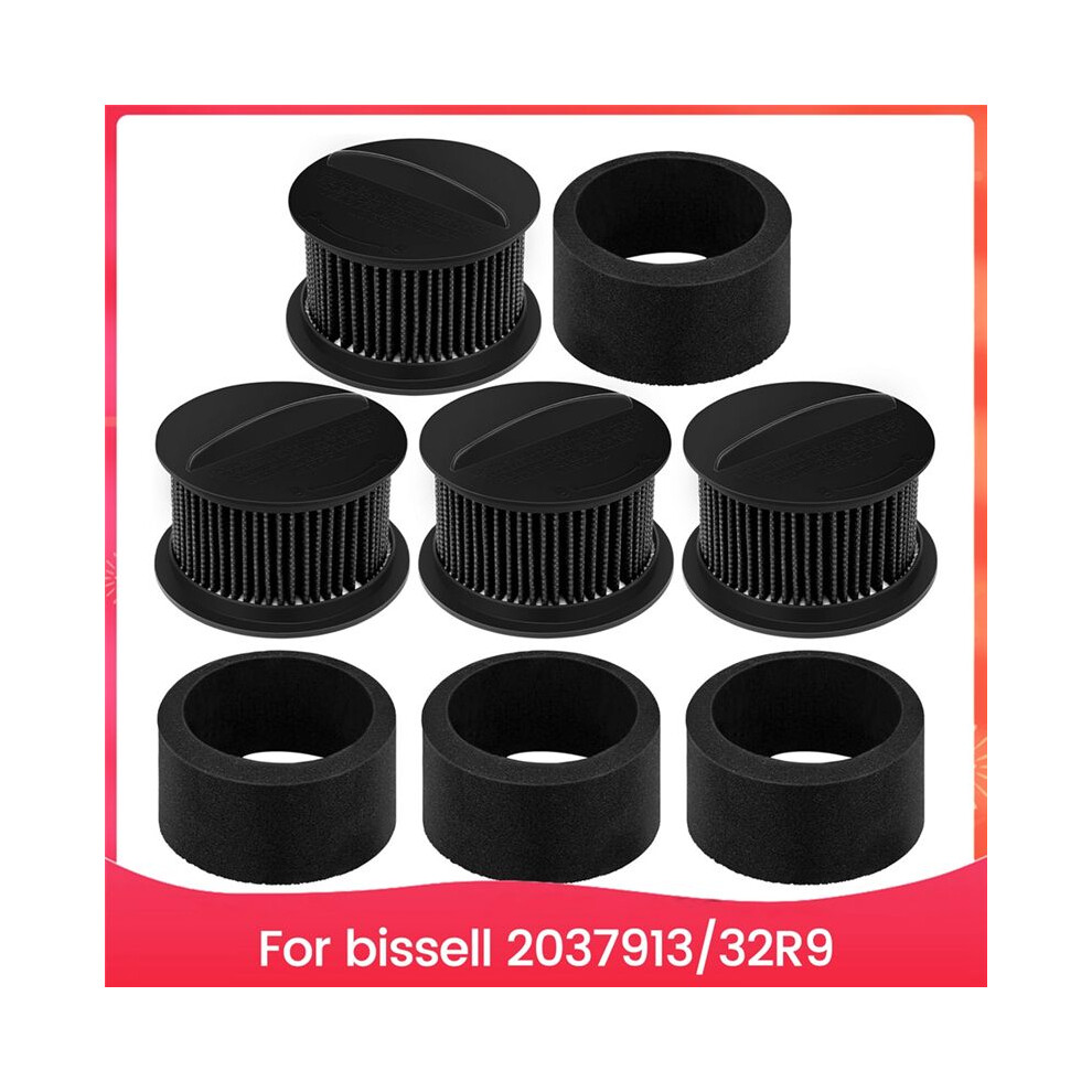 4Pcs 2037913/32R9 Filter For Powerforce Compact Cleanview Helix Turbo Vacuum Cleaner Replacement Filter Set 6032898139283