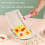 Breakfast Pot Wheat Rice Stone Nonstick Household Rectangular Omelet Smokeless Pan(22 cm) 4