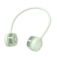 Ventilatore Portatile da Collo Ricaricabile A Mani Libere - 3 Velocità, Ricarica Rapida di Tipo C, Design Pieghevole Silenzioso, per Viaggi, Sport