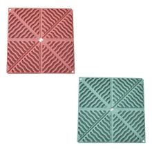 Folding Placemats, Insulation Mats, Tableware Coasters Portable Household Storage Placemats Kitchen Gadgets A