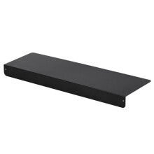 Tablero de Extensión Lateral para Refrigerador, Estante de Mesa con Absorción Magnética Sin Perforación, 40 X 20 cm, Color Negro