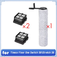 Accesorios para Aspiradoras en Seco y Húmedo con Filtro HEPA y Cepillo Giratorio para Floor One S6/Stretch S6