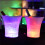 Secchiello per Ghiaccio A LED In Plastica Impermeabile da 5 Litri, Secchiello per Champagne e Birra con Luci A LED per Bar e Discoteche (Cambio 5
