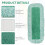 Microfiber Mop Replacement for Commercial Microfiber Dust Mop Cloth for Any Microfiber Flat Mop System 4