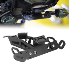 MT-09 Tracer-Halter: 3 mm Aluminiumplatte, Schwarz 5050-LED