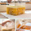 Pickle Container Rectangle Food Fermentation Storage Box for Home Kitchen Jar Airtight Pickle Press Keeper with Handle B 3