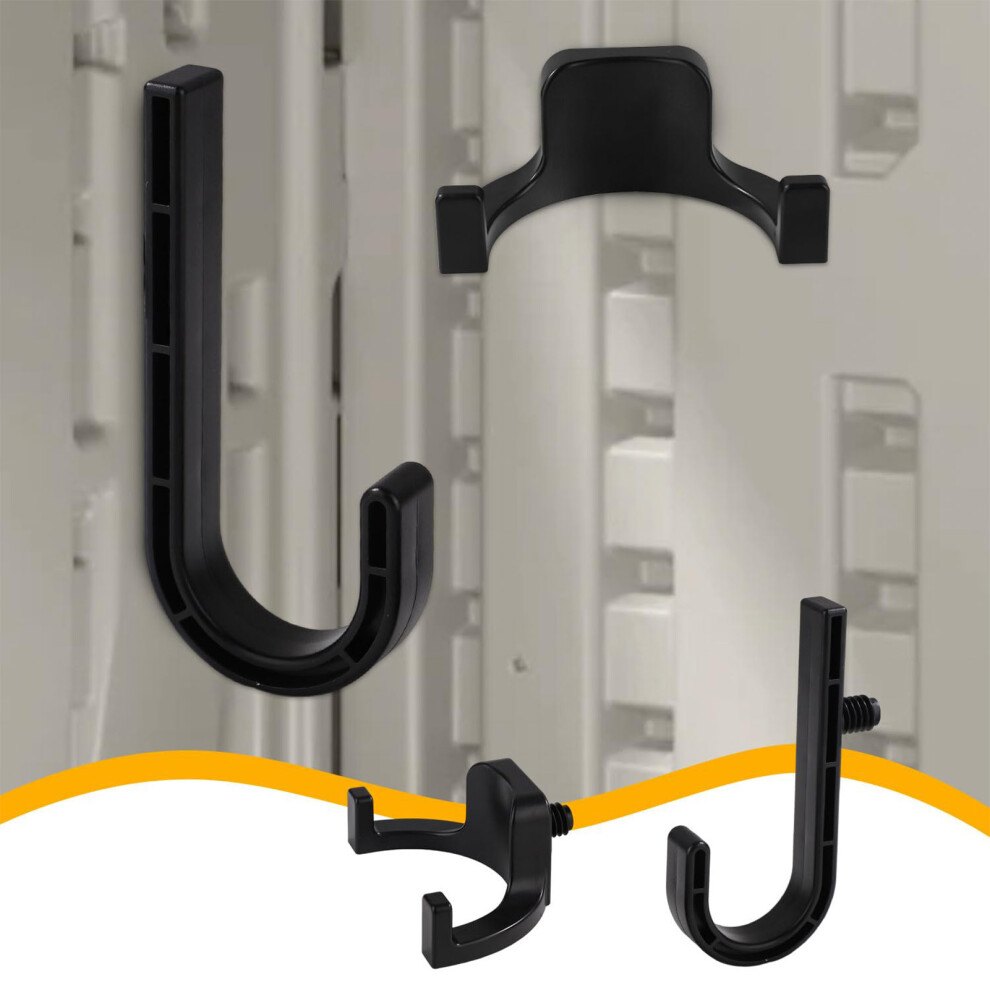 6Pcs/Set Storage Shed Hooks For Suncast Premium Storage Sheds Tool Hangers For Hanging Shovels Rakes Scissors Tools 6935060539792