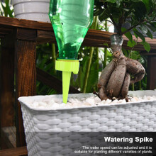 Automatic Plant Watering Spike - Green, Blue, Orange, 16.5cm