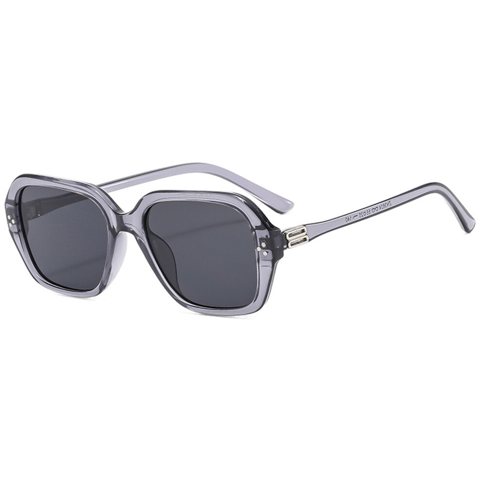 Roc-Electron Grey/Gray ( Frame Piece) Trendy Square Sunglasses For Women - Uv Protection