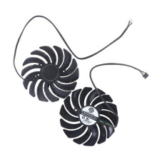 Video Card Fan for MSI GeForce RTX 3070 3060 3060Ti VENTUS 2X OC 95mm PLD10010S12HH GPU Cooling Fan Replacement
