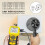BTMETER BT-846A Pro HVAC Anemometer Measures Wind Speed Flow Temperature CFM Air Flow Velocity Meter with Backlight MAX MIN AVG 4