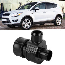Adjustable Aluminum Alloy Turbo Wastegate Pressure Relief Valve Universal Black