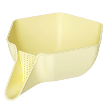 (Cream Yellow, Single Pack) Sink Drain Basket - Kitchen Food Catcher