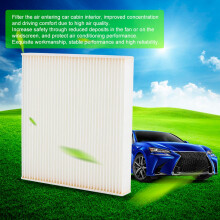 87139-YZZ08 Kabinfilter Weißes Nonwoven-Gewebe 1 Stück