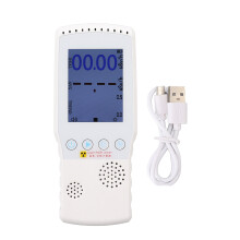 Brathadóir Radaíochta Núicléiche le Muirearú USB le Trealamh Tástála X-gha Béite Gáma Láimhe le Scáileán Mór LCD
