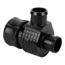 Adjustable Aluminum Alloy Turbo Wastegate Pressure Relief Valve, Universal Black