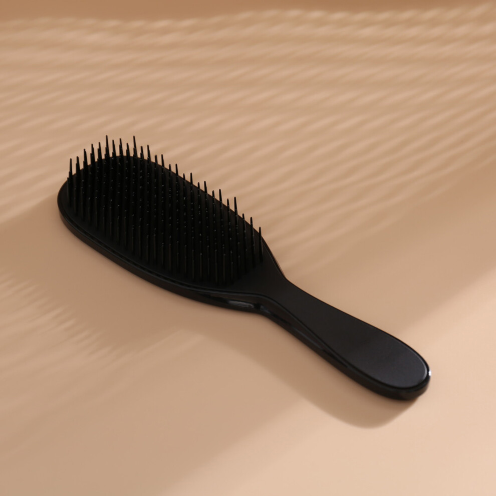 Hue-Grain (Black) Tangle-Free Hair Brush For Women & Men