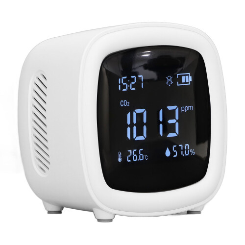 Ανιχνευτής ποιότητας αέρα 5W CO2Monitor Διοξείδιο του άνθρακα Σχετική υγρασία 2
