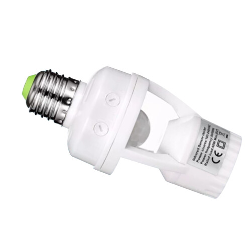 Sensorlamp met schakelaar E27-behuizing en bewegingsdetectie 1