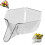 (Transparent, Single Pack) Sink Drain Basket - Kitchen Food Catcher 6