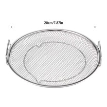 (Binaural) Stainless Steel French Fries Basket with Handle