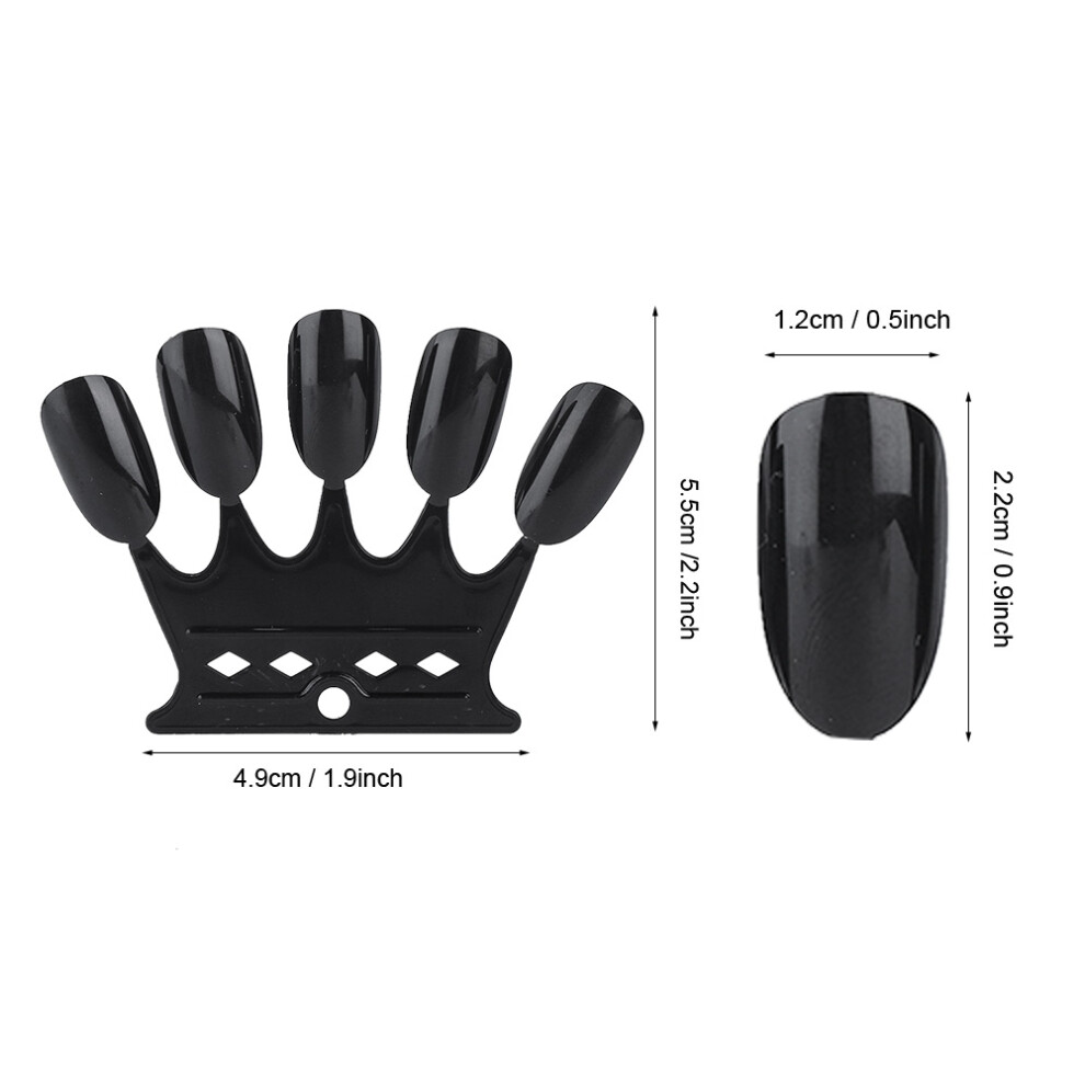 Nail Art Practice Kits 50pcs Manicure Nail Display Boards for Gel Polish Design