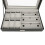 Black PU Leather 6+3-Grid Storage Case 33208 cm 9