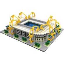 3D Stadium Puzzle Football Field Model, Difficulty Assembly 3D Jigsaw Puzzle for Adults