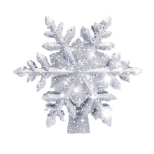 Christmas Star Trees Topper with Built-in Led Snowflake Projector Lights Snowflake Tree Topper US Plug