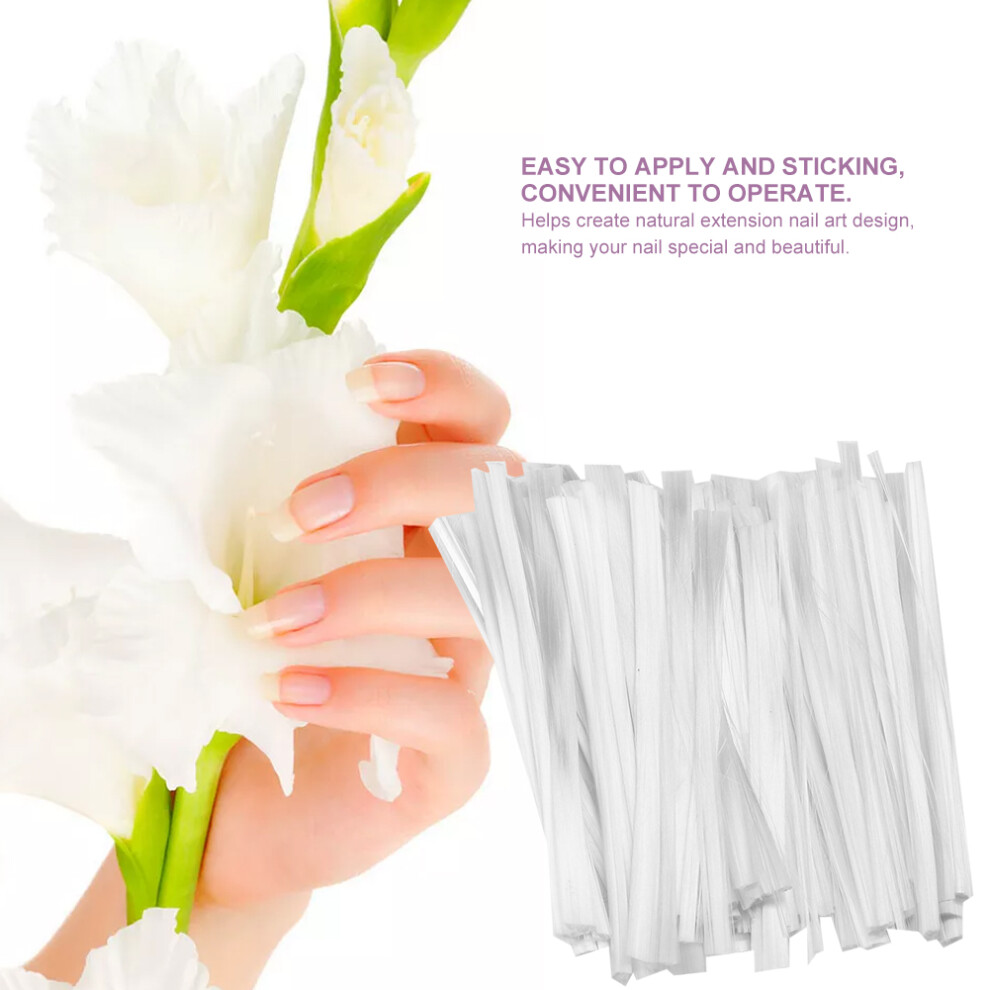 50pcs Fibreglass Nail Extenders