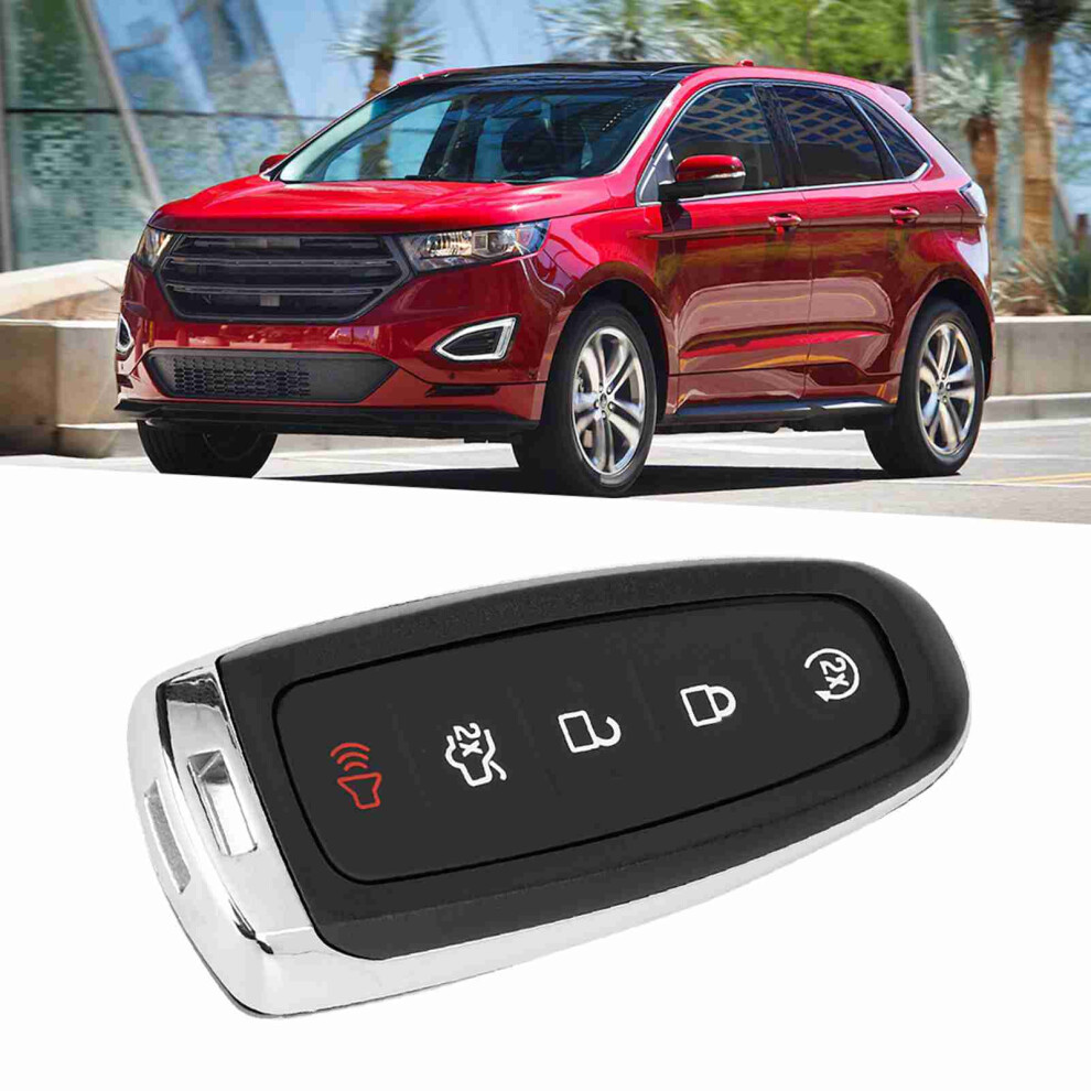 Replacement Car Remote Shell For Ford Edge & Explorer 2011-2015 Black 7651389330658