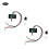 12V Sprayer Governor Switch, Black, 4x4 cm Frame 2