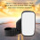 Adjustable Convex Motorcycle Side Rear View Mirror for UTV 18.5x9.5cm 5