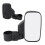 Adjustable Convex Motorcycle Side Rear View Mirror for UTV 18.5x9.5cm 10